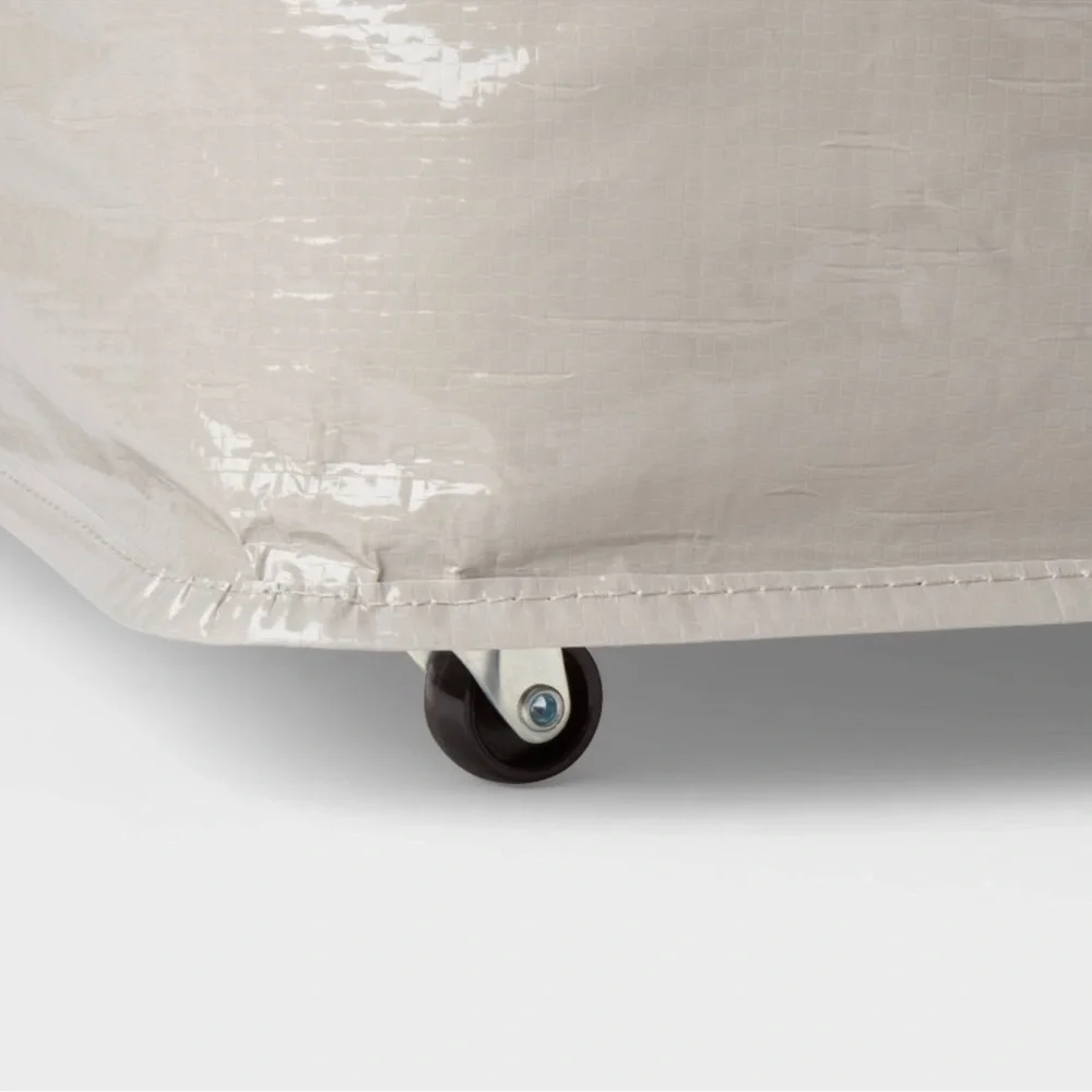 NWT Brightroom Spaceship Gray Storage Bag With Wheels - Picture 5 of 6